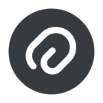 Attach Circle SVG Icon